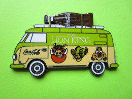 Pin's BD Coca-Cola Volkswagen VW Le Roi Lion - 4X04 - Coca-Cola