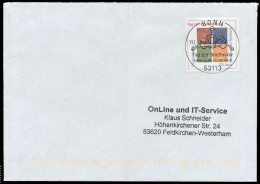 BRD BELEGE Nr 3412 BRIEF FDC X84AD1E - Other & Unclassified