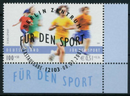 BRD 2001 Nr 2165 ESST Zentrisch Gestempelt ECKE-URE X84CD76 - Used Stamps
