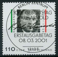 BRD 2001 Nr 2173 ESST Zentrisch Gestempelt X84CDDA - Used Stamps