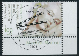 BRD 2001 Nr 2219A ESST Zentrisch Gestempelt ECKE-ULI X84D016 - Used Stamps