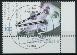 BRD 2001 Nr 2218A ESST Zentrisch Gestempelt ECKE-ULI X84D026 - Used Stamps