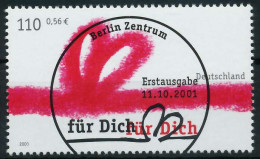 BRD 2001 Nr 2223 ESST Zentrisch Gestempelt X84D066 - Used Stamps