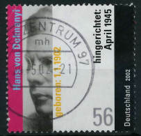 BRD 2002 Nr 2233 Gestempelt X84D0F2 - Used Stamps