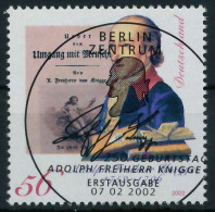 BRD 2002 Nr 2241 ESST Zentrisch Gestempelt X84D136 - Used Stamps