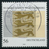 BRD 2002 Nr 2248 Zentrisch Gestempelt X84D1B6 - Used Stamps