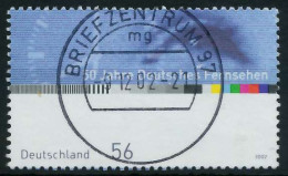 BRD 2002 Nr 2288 Zentrisch Gestempelt X84D3C2 - Gebraucht