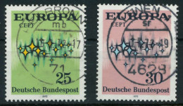 BRD BUND 1972 Nr 716-717 Zentrisch Gestempelt X84EDF6 - Used Stamps