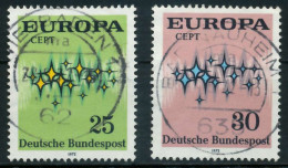 BRD BUND 1972 Nr 716-717 Zentrisch Gestempelt X84EE16 - Used Stamps