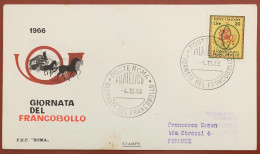 ITALY - FDC - 1966 - 8th Stamp Day - FDC