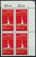 BRD 1972 Nr 721 Postfrisch VIERERBLOCK ECKE-ORE X84EF52 - Unused Stamps