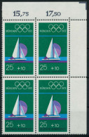 BRD 1972 Nr 720 Postfrisch VIERERBLOCK ECKE-ORE X84EF56 - Unused Stamps