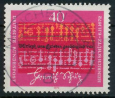 BRD 1972 Nr 741 Zentrisch Gestempelt X84F092 - Oblitérés
