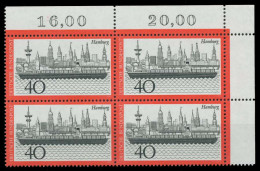 BRD 1973 Nr 761 Postfrisch VIERERBLOCK ECKE-ORE X84F44E - Unused Stamps