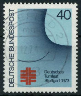 BRD 1973 Nr 763 Zentrisch Gestempelt X84F47E - Gebruikt