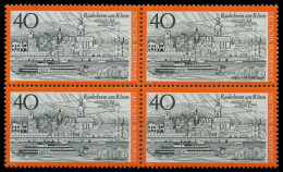 BRD 1973 Nr 762 Postfrisch VIERERBLOCK X84F4CA - Unused Stamps