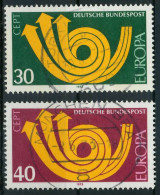 BRD BUND 1973 Nr 768-769 Zentrisch Gestempelt X84FD02 - Used Stamps