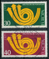 BRD BUND 1973 Nr 768-769 Zentrisch Gestempelt X84FD02 - Gebruikt