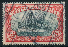 DEUTSCH-OSTAFRIKA DOA Nr 21b Gestempelt Gepr. X093E1A - Africa Orientale Tedesca