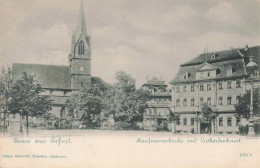 Erfurt Kaufmannskirche Und Lutherdenkmal M6847 - Erfurt
