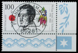 BRD BUND 1996 Nr 1842 Zentrisch Gestempelt ECKE-URE X56AB52 - Used Stamps