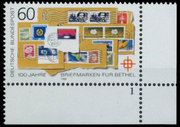 BRD BUND 1988 Nr 1395 Postfrisch FORMNUMMER 1 X57986A - Unused Stamps