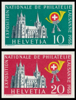 SCHWEIZ 1955 Nr 611-612 Postfrisch X67926E - Ungebraucht