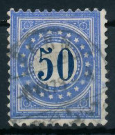 SCHWEIZ PORTOMARKEN 1878 Nr 7I Na Gestempelt X6B620E - Strafportzegels