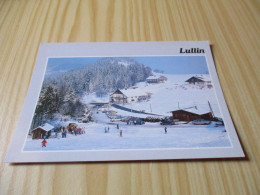 Lullin (74).Ski Au " Col De Feu " - Carte Animée. - Altri & Non Classificati