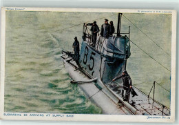 39191041 - Submarine B 5 Arriving At Supply Base AK - Andere & Zonder Classificatie