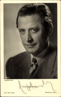 CPA Schauspieler Hans Söhnker, Portrait, Autogramm - Actors
