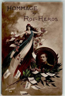 39677241 - Goettin Marianne Hommage Au Roi Heros Revanche Nr.138 - War 1914-18