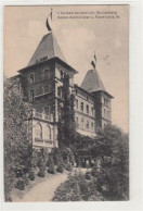 39095941 - Solbad-Sanatorium Stolzenberg, Soden-Salmuenster Und Frankfurt Am Main Gelaufen, 1915. Gute Erhaltung. - Other & Unclassified