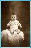 CPA CARTE PHOTO Kodak - Beau Bébé - Baby - Bébés