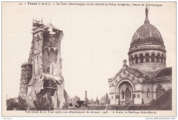 CPA 37 - TOURS - La Tour Charlemagne Et Basilique St Martin - Tours