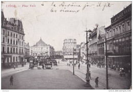 CPA BELGIQUE - LIEGE - Place Verte - Lüttich