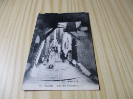 CPA Alger (Algérie).Rue Du Chameau - Carte Animée. - Algeri