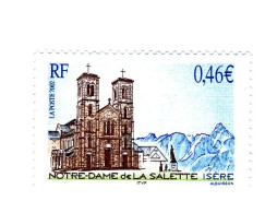 Notre-Dame De La Salette YT 3506a Sans Phospho. Très Rare, Signé Calves, Voir Scan. Cote YT : 220 € Maury 3488a : 220 €. - Unused Stamps