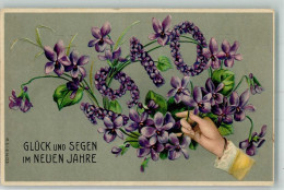 39801641 - Veilchen Neujahr M.S.i.B. Nr.14123 - New Year