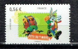 Fête Du Timbre : Looney Tunes Bugs Bunny Et Daffy Duck (timbre De Feuille) - Ungebraucht