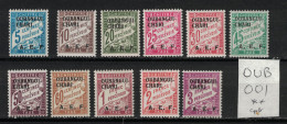 Oubangui Chari 1928 - Yvert Taxe 1 à Taxe 11 Neuf SANS Charnière - Unused Stamps