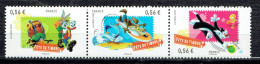 Fête Du Timbre : Looney Tunes (triptyque De Feuille) - Unused Stamps