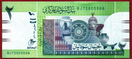 Sudan 2 Sudanese Pounds, 2018 P71cr Uncirculated Replacement - Sudan