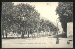 CPA Tournon, La Place Carnot  - Tournon