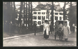 AK H. K. H. Prinses Juliana Von Den Niederlanden In Haar Ponywagen 1910  - Koninklijke Families