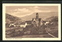 AK Alpirsbach Im Schwarzwald, Teilansicht  - Alpirsbach