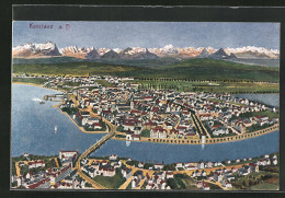 Künstler-AK Konstanz A. B., Ortsansicht  - Konstanz