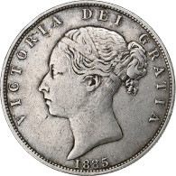 Grande-Bretagne, Victoria, 1/2 Crown, 1885, Argent, TB+, KM:756 - K. 1/2 Crown