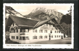 AK Schwangau, Hotel Weinbauer Mit Schloss Neuschwanstein  - Autres & Non Classés