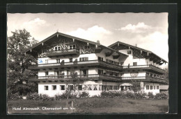 AK Oberaudorf Am Inn, Hotel Almrausch  - Autres & Non Classés